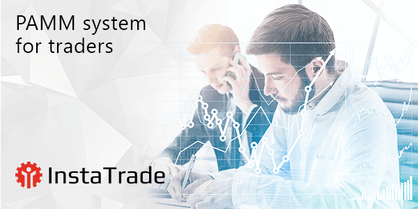 PAMM system for managing traders